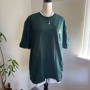 Carhartt Men's Forest Green Short Sleeve Tee